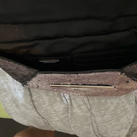 Two sequin bcbg envelope evening bag - Picture 4 of 8